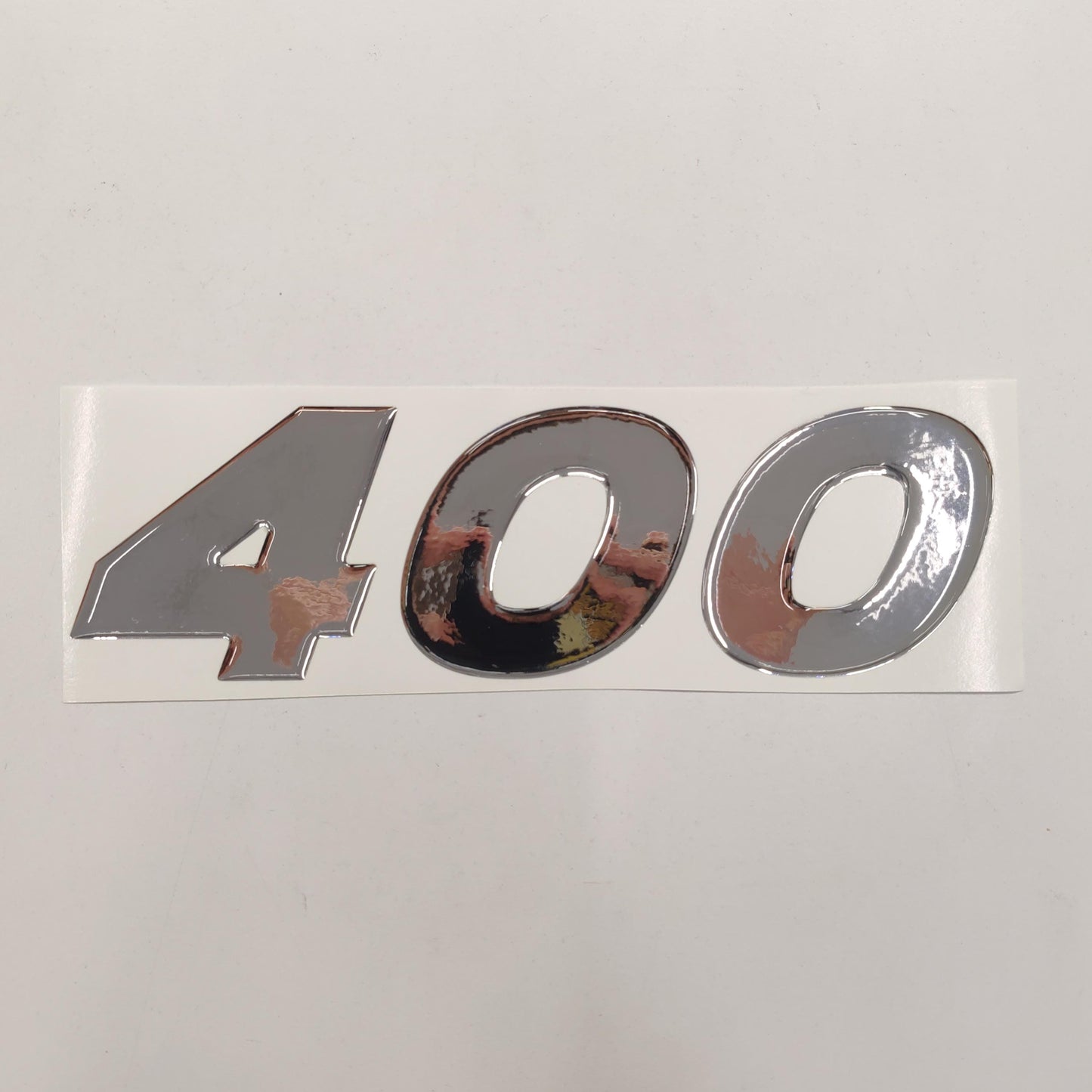 3D Raised Chrome Decal / 150 / 200 / 225 / 250 / 275 / 300 / 350 / 400hp - Aftermarket Replacement Reproduction for 2017 Mercury Verado - Number: 150,200,225,250,275,300,350,400