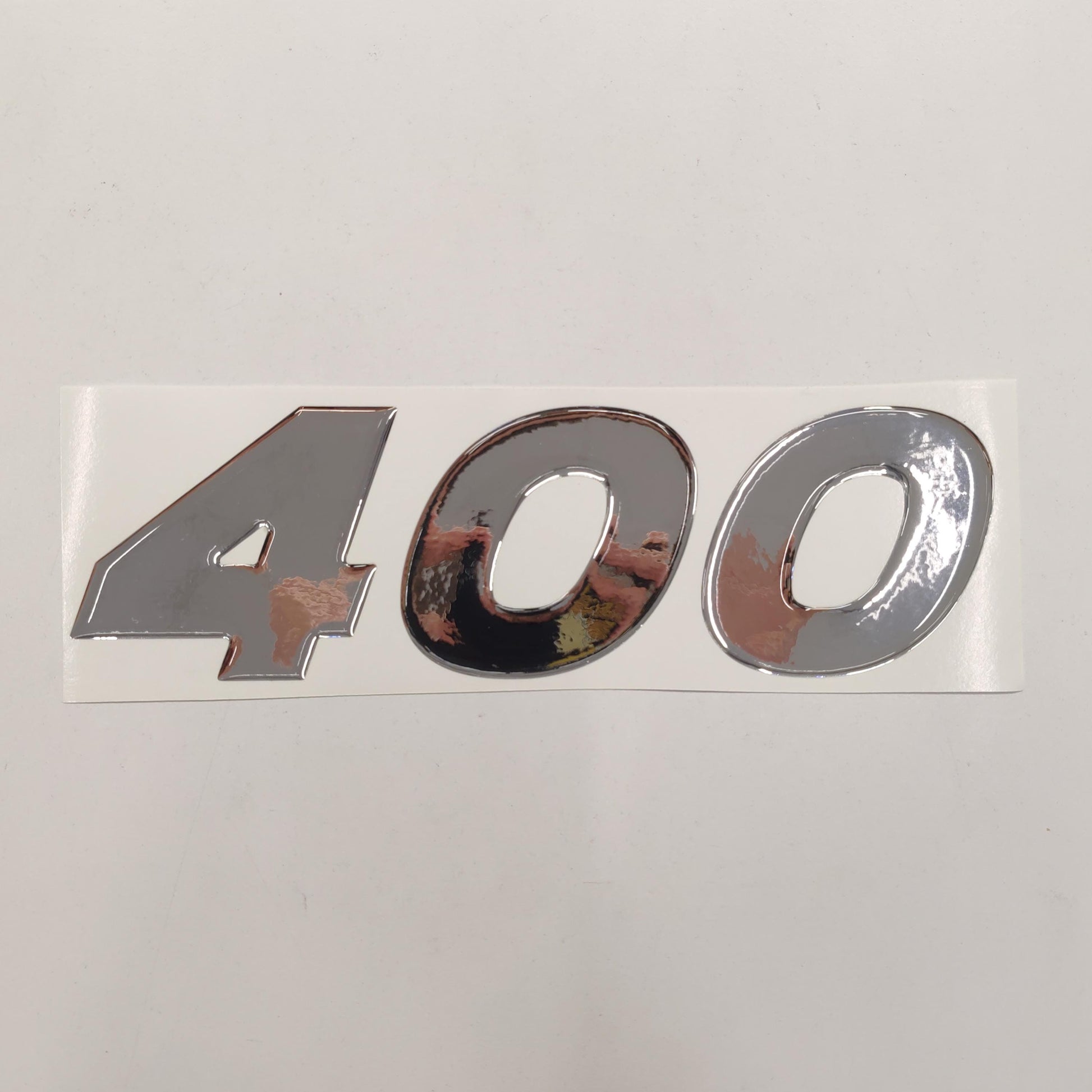 3D Raised Chrome Decal / 150 / 200 / 225 / 250 / 275 / 300 / 350 / 400hp - Aftermarket Replacement Reproduction for 2017 Mercury Verado - Number: 150,200,225,250,275,300,350,400