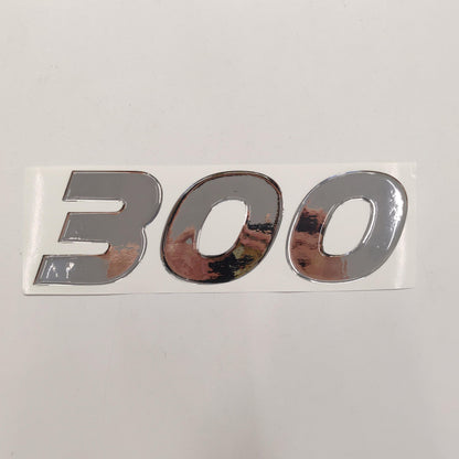 3D Raised Chrome Decal / 150 / 200 / 225 / 250 / 275 / 300 / 350 / 400hp - Aftermarket Replacement Reproduction for 2017 Mercury Verado