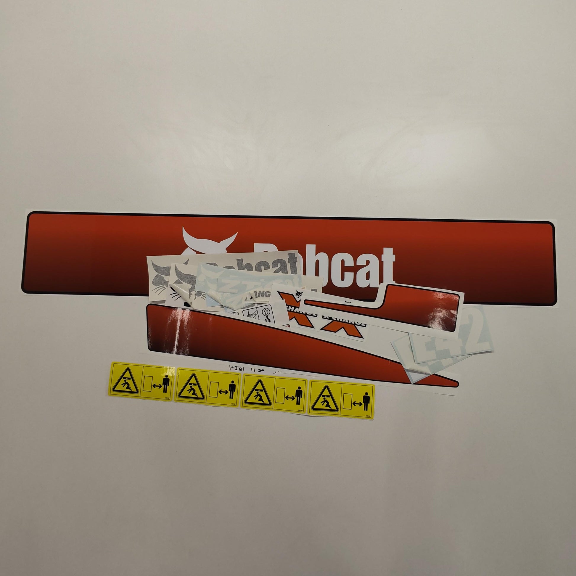 Aftermarket E42 Bobcat Mini Excavator Compact Decals / Aufkleber / Adesivo / Sticker / Replacement Set (older model) Reprdouction