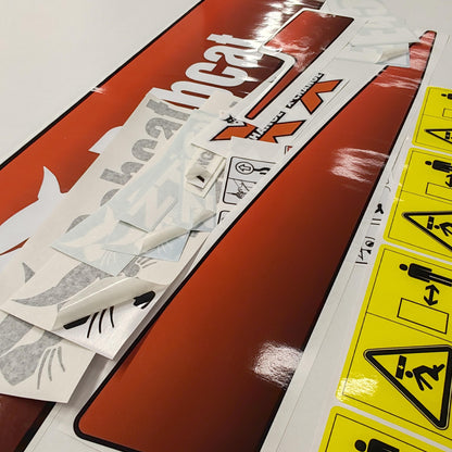 Aftermarket E45 Bobcat Mini Excavator Compact Decals / Aufkleber / Adesivo / Sticker / Replacement Set (older model) Reprdouction