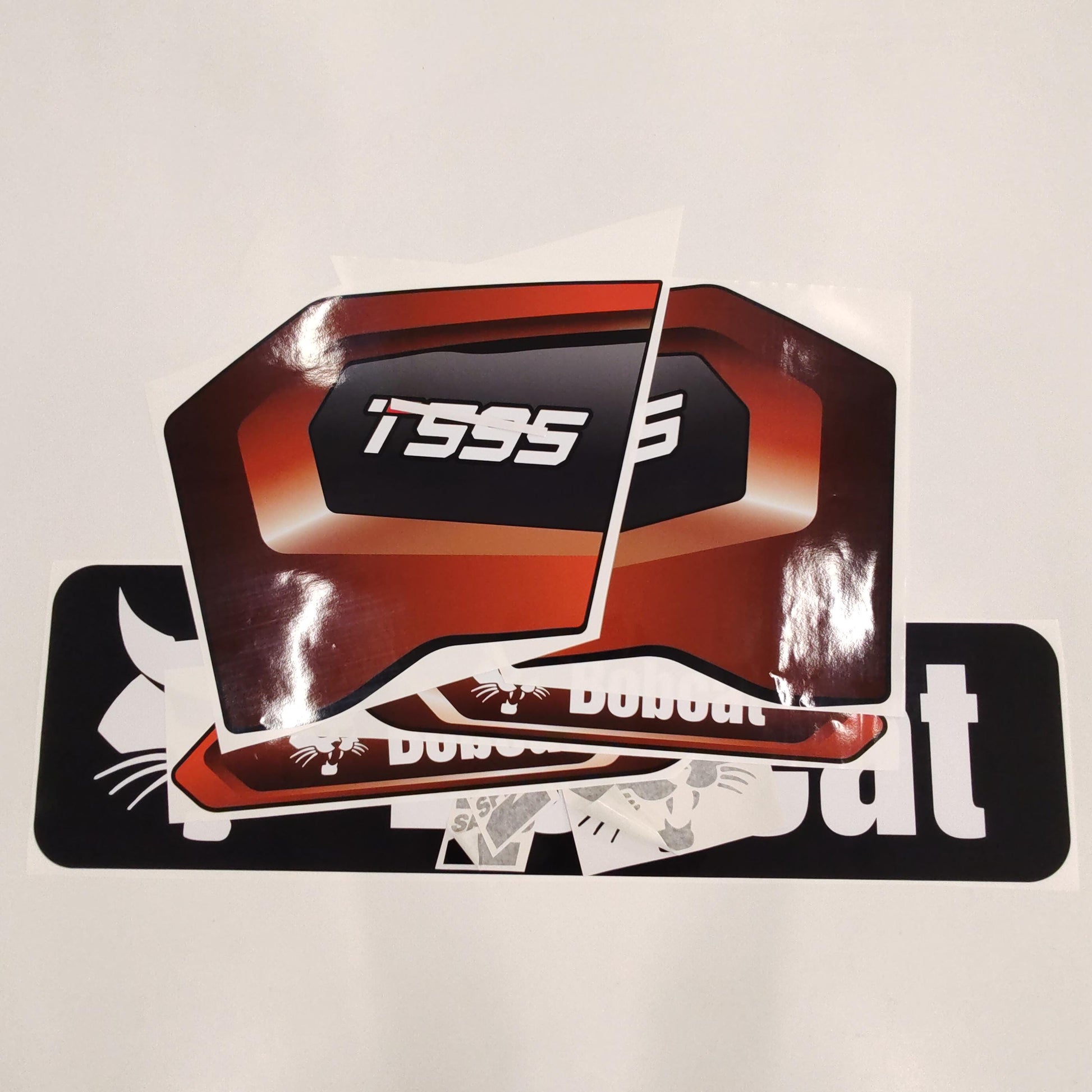 Aftermarket Decals for Bobcat T595 Compact Track Loader / Aufkleber / Adesivo / Sticker / Replacement Set (M3) Reprdouction