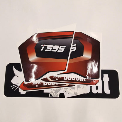 Aftermarket Decals for Bobcat T595 Compact Track Loader / Aufkleber / Adesivo / Sticker / Replacement Set (M3) Reprdouction