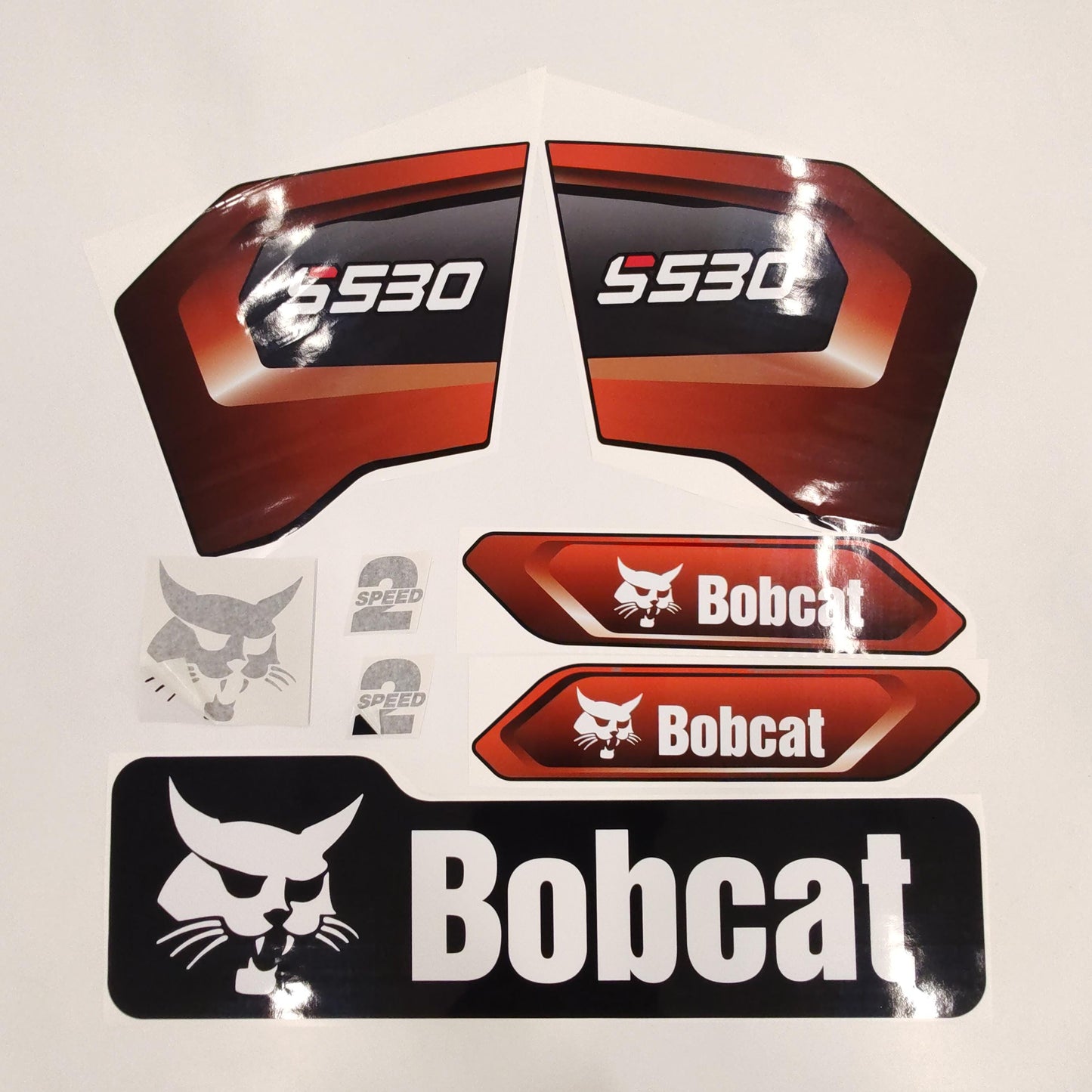 Aftermarket Decals for Bobcat S530 Compact Track Loader / Aufkleber / Adesivo / Sticker / Replacement Set (M3) Reprdouction
