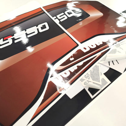Aftermarket Decals for Bobcat S550 Compact Track Loader / Aufkleber / Adesivo / Sticker / Replacement Set (M3) Reprdouction