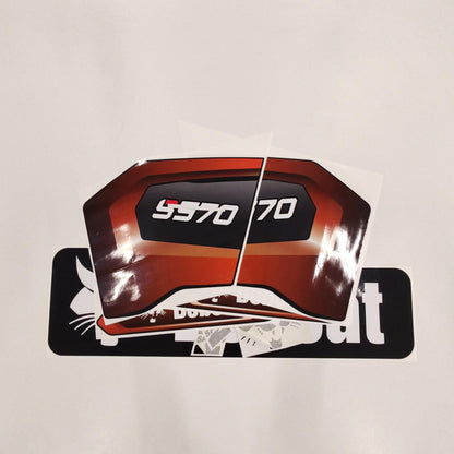 Aftermarket Decals for Bobcat S570 Compact Track Loader / Aufkleber / Adesivo / Sticker / Replacement Set (M3) Reprdouction
