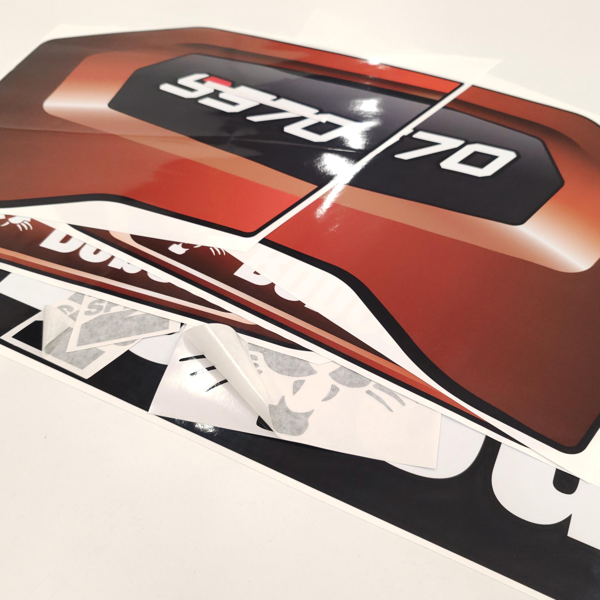 Aftermarket Decals for Bobcat S570 Compact Track Loader / Aufkleber / Adesivo / Sticker / Replacement Set (M3) Reprdouction