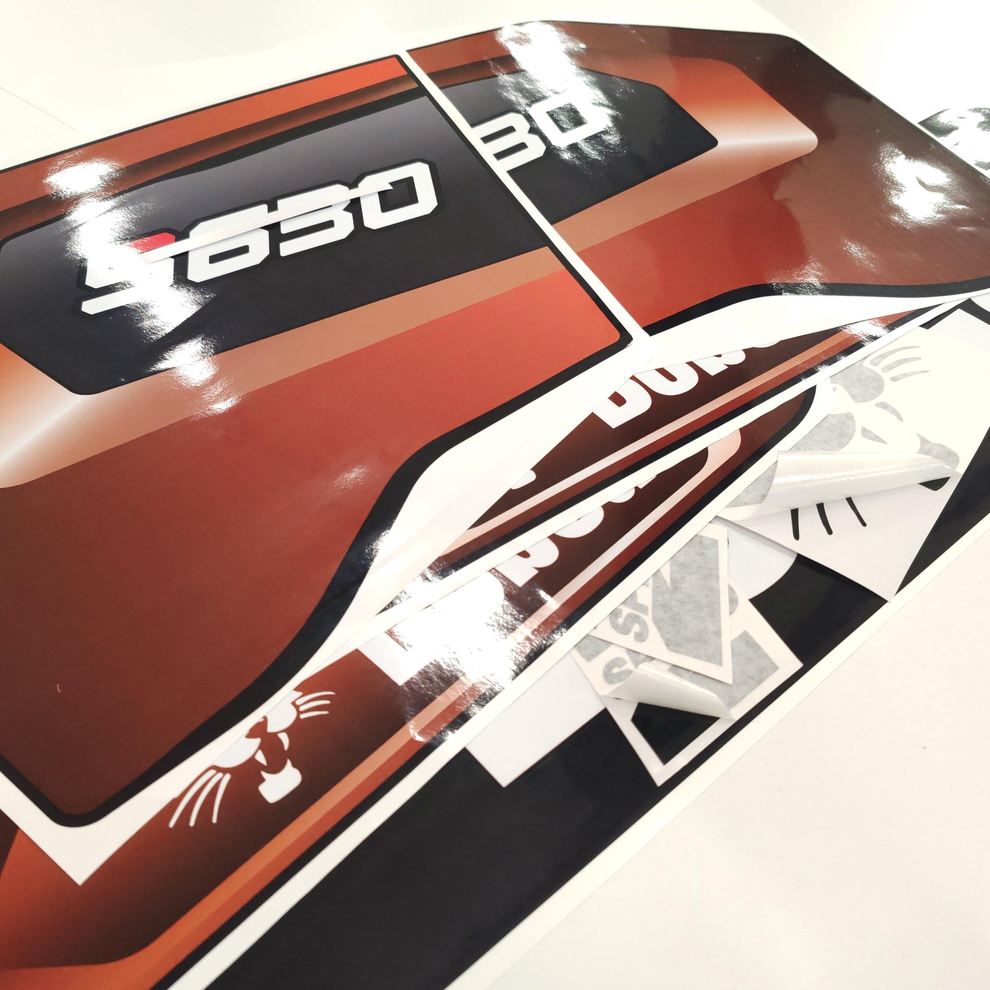 Aftermarket Decals for Bobcat S630 Compact Track Loader / Aufkleber / Adesivo / Sticker / Replacement Set (M3) Reprdouction