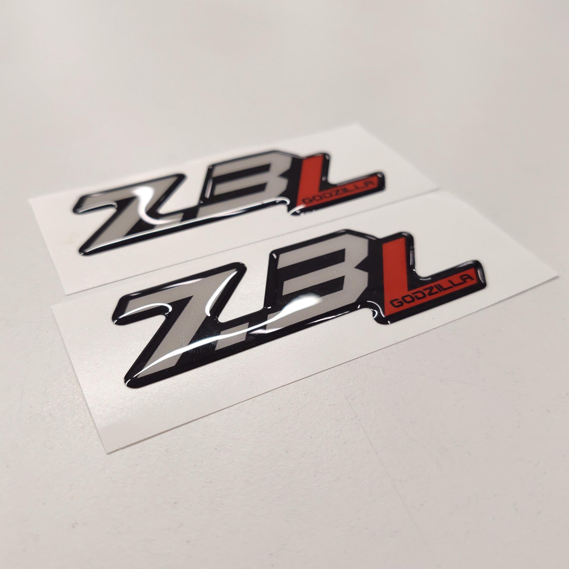 7.3L Godzilla 3D Aftermarket Replacement Decals Domed 2pcs / Sticker Resin Set