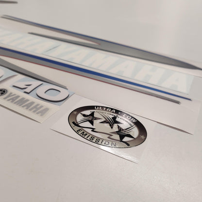 Yamaha 40 Two Stroke (2002-2006) Aftermarket Replacement Outboard Decals Sticker Set