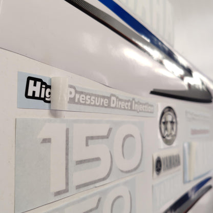 Yamaha 150 HPDI (2002-2006) Aftermarket Replacement Outboard Decal Sticker Set / Reproduction