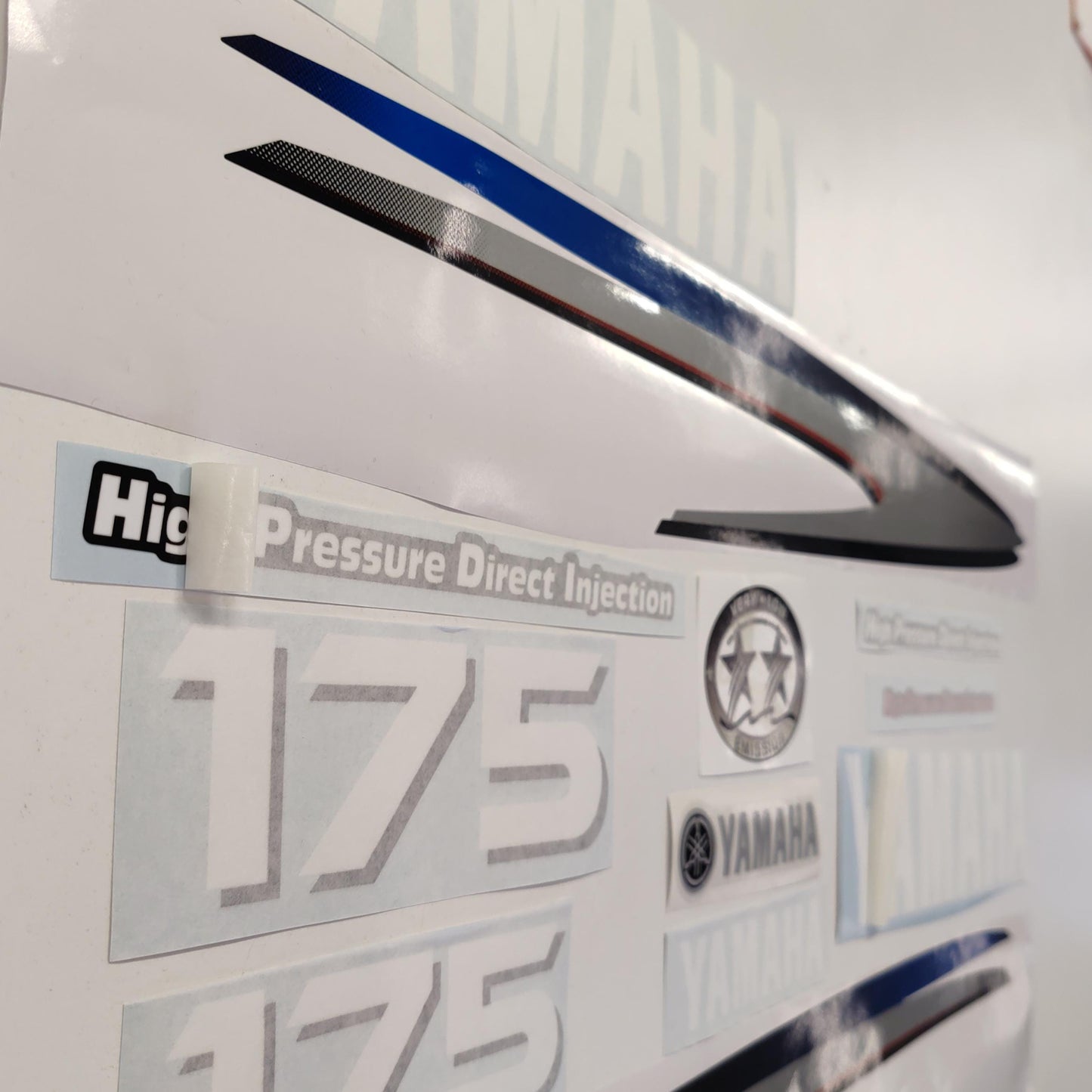 Yamaha 175 HPDI (2002-2006) Aftermarket Replacement Outboard Decal Sticker Set / Reproduction