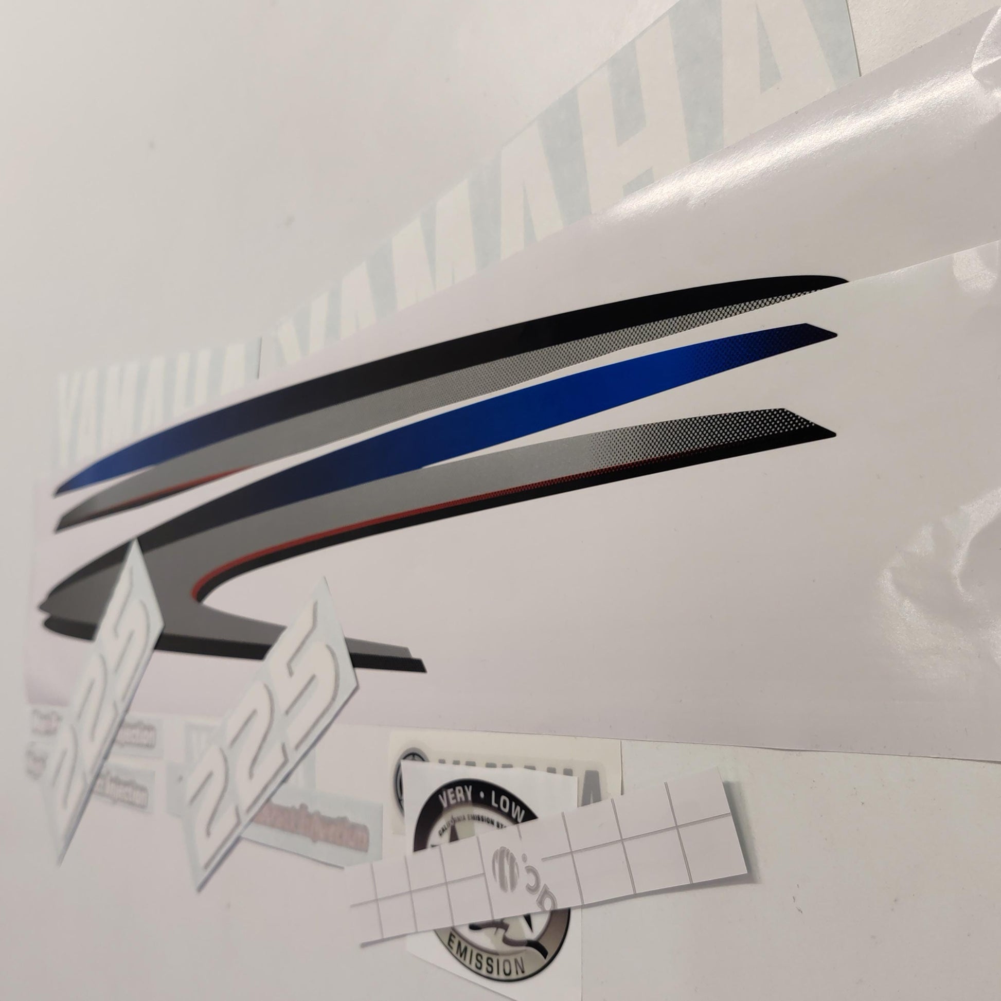 Yamaha 225 HPDI (2002-2006) Aftermarket Replacement Outboard Decal Sticker Set / Reproduction
