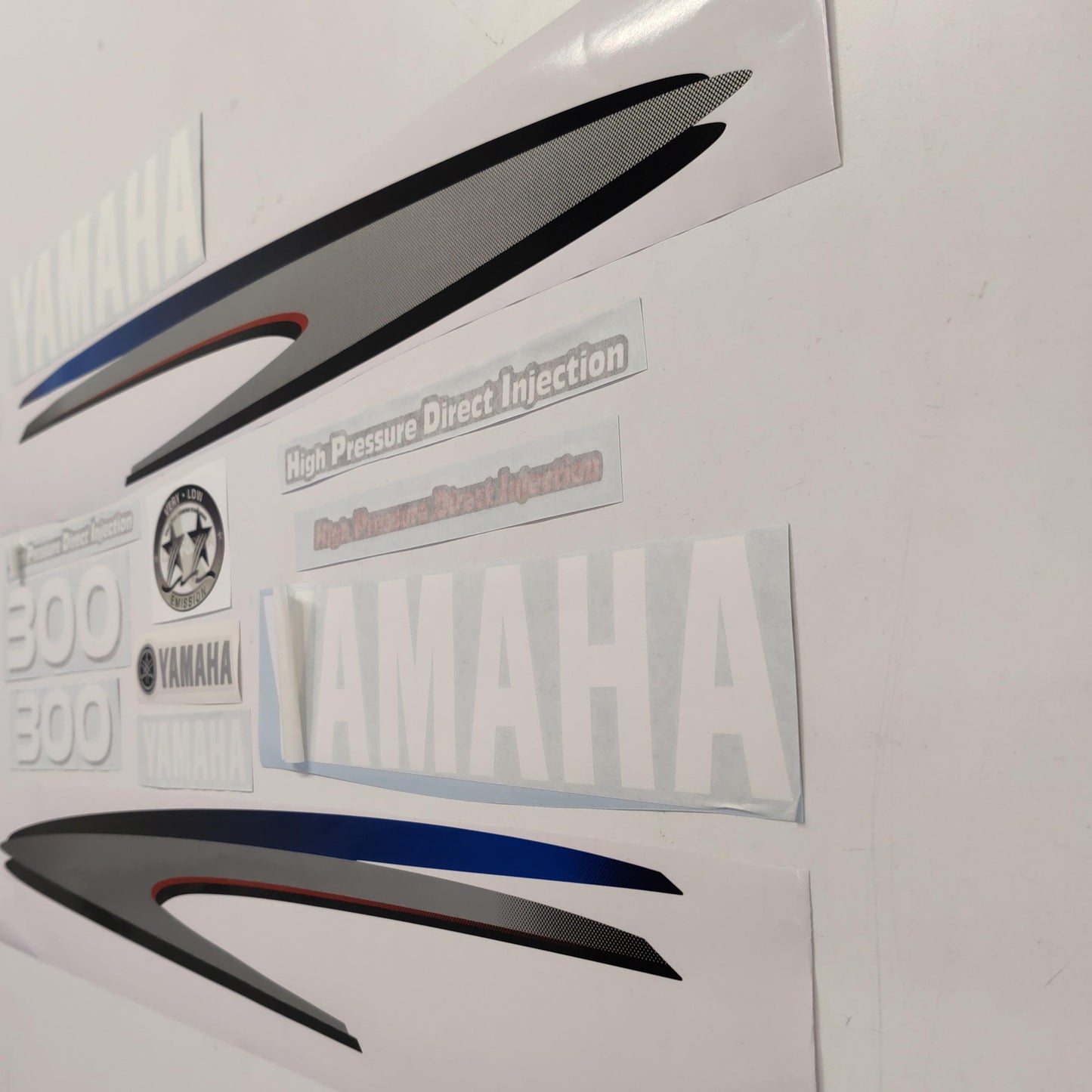 Yamaha 300 HPDI (2002-2006) Aftermarket Replacement Outboard Decal Sticker Set / Reproduction