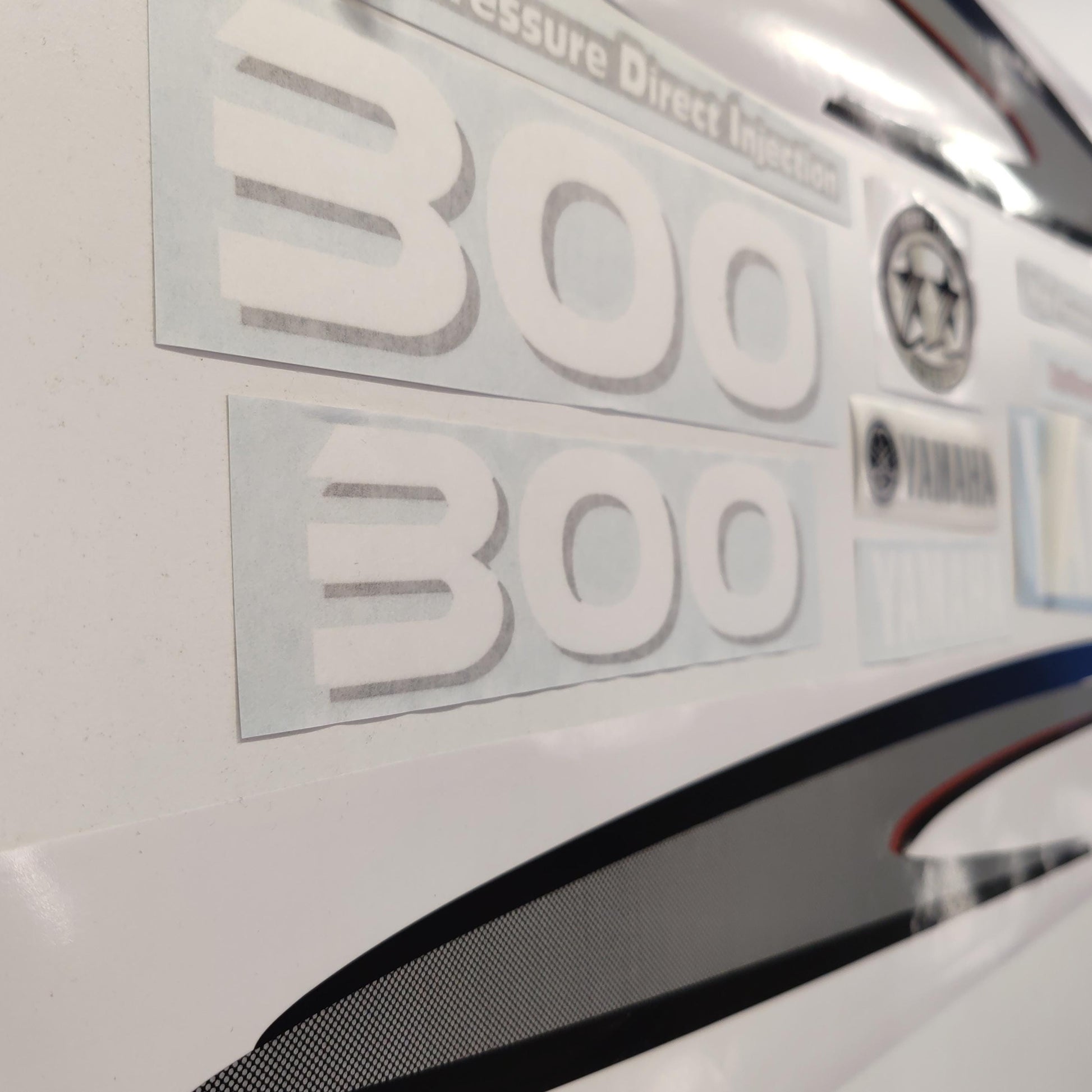 Yamaha 300 HPDI (2002-2006) Aftermarket Replacement Outboard Decal Sticker Set / Reproduction