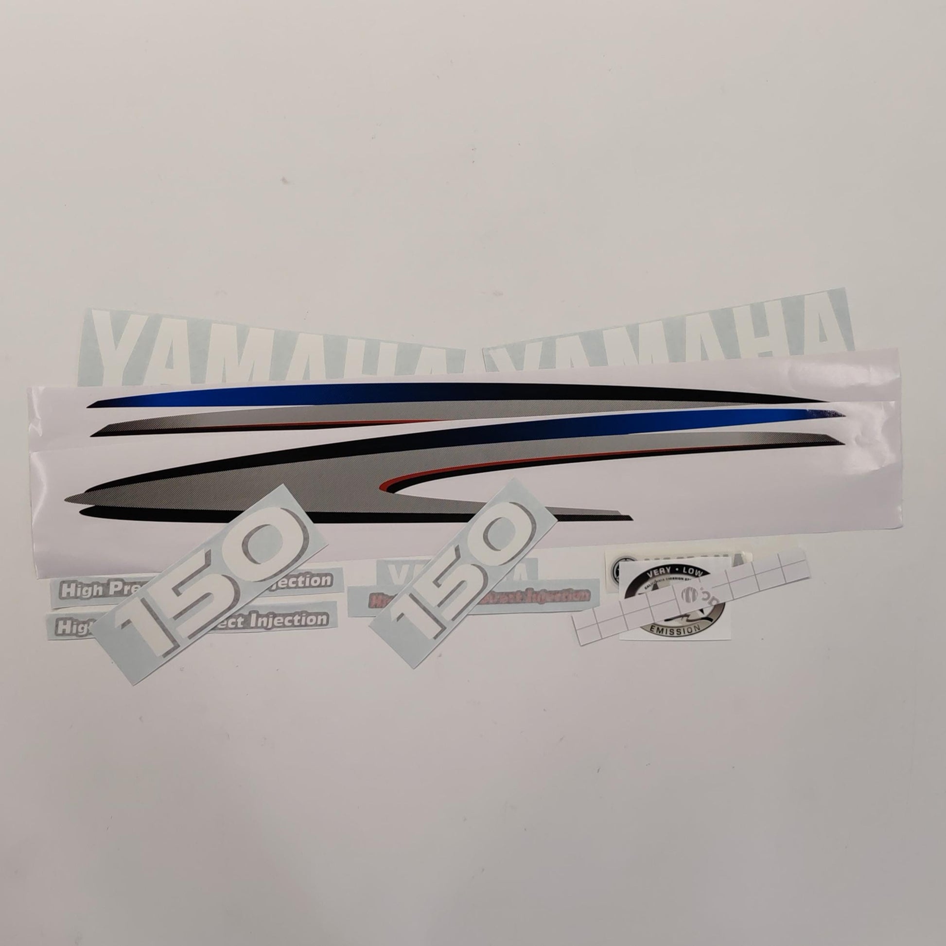 Yamaha 150 HPDI (2002-2006) Aftermarket Replacement Outboard Decal Sticker Set / Reproduction