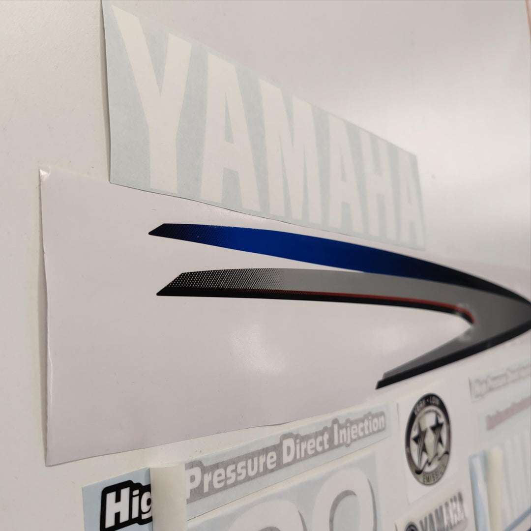 Yamaha 200 HPDI (2002-2006) Aftermarket Replacement Outboard Decal Sticker Set / Reproduction