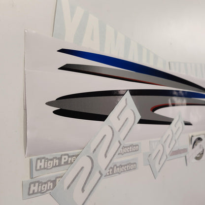 Yamaha 225 HPDI (2002-2006) Aftermarket Replacement Outboard Decal Sticker Set / Reproduction