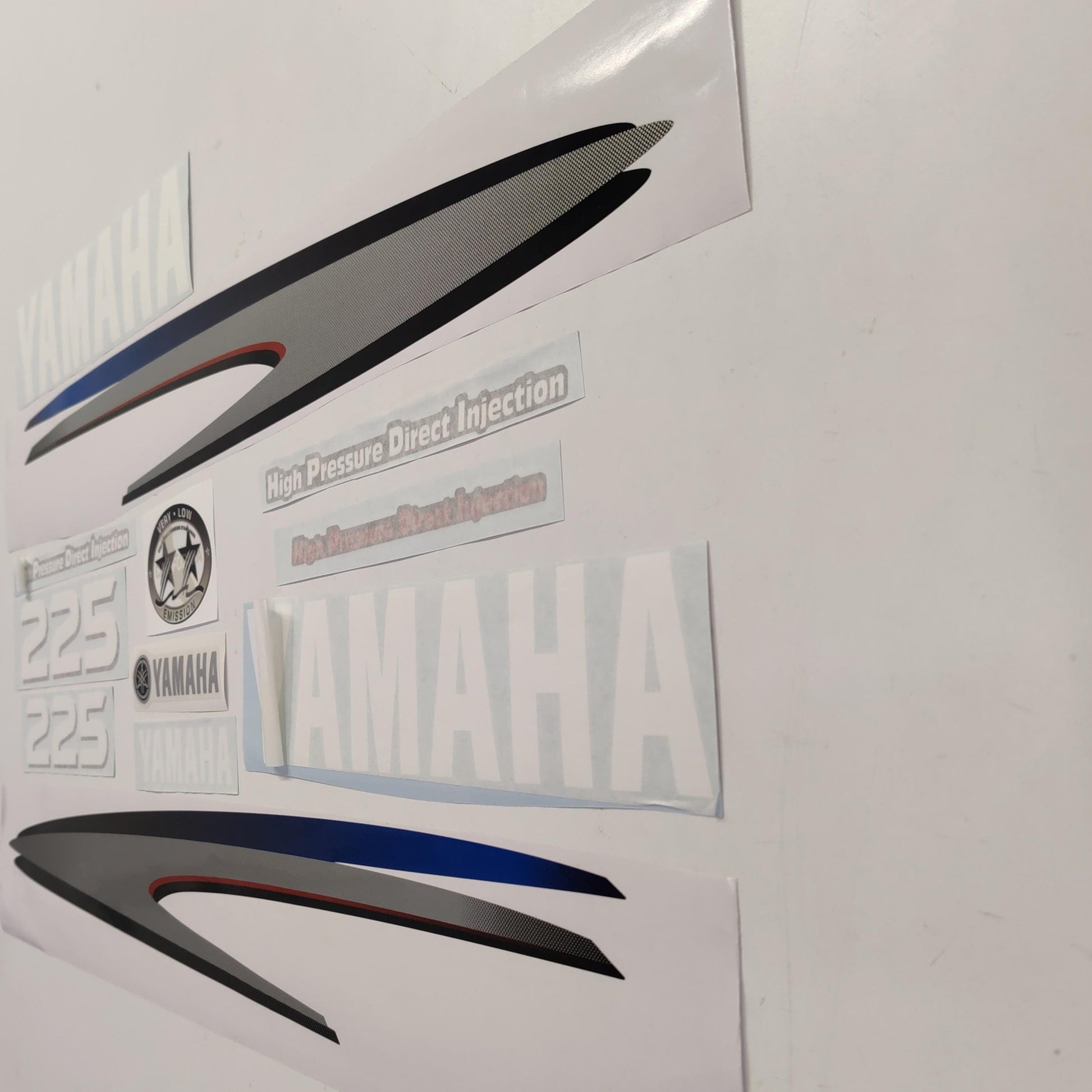 Yamaha 225 HPDI (2002-2006) Aftermarket Replacement Outboard Decal Sticker Set / Reproduction