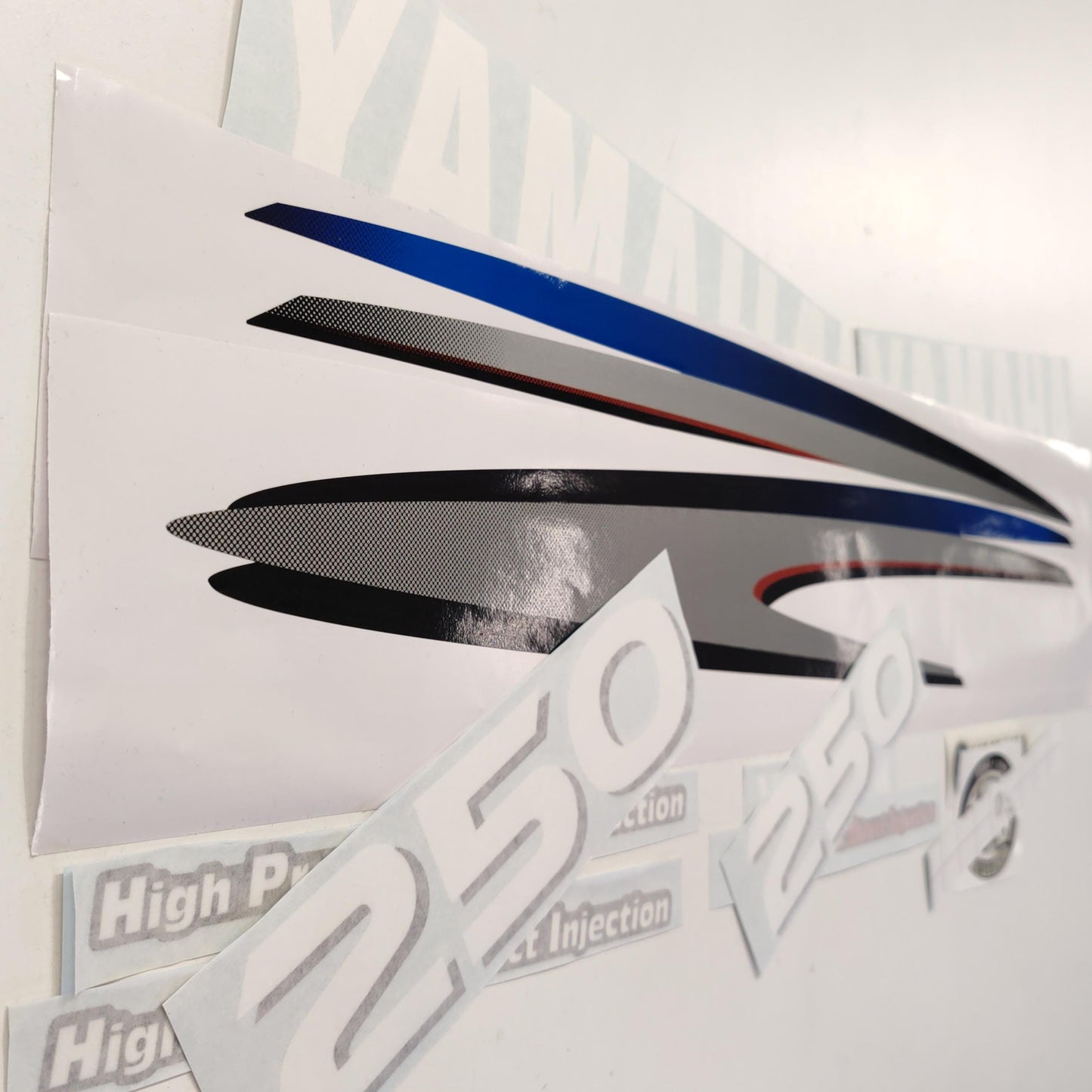 Yamaha 250 HPDI (2002-2006) Aftermarket Replacement Outboard Decal Sticker Set / Reproduction