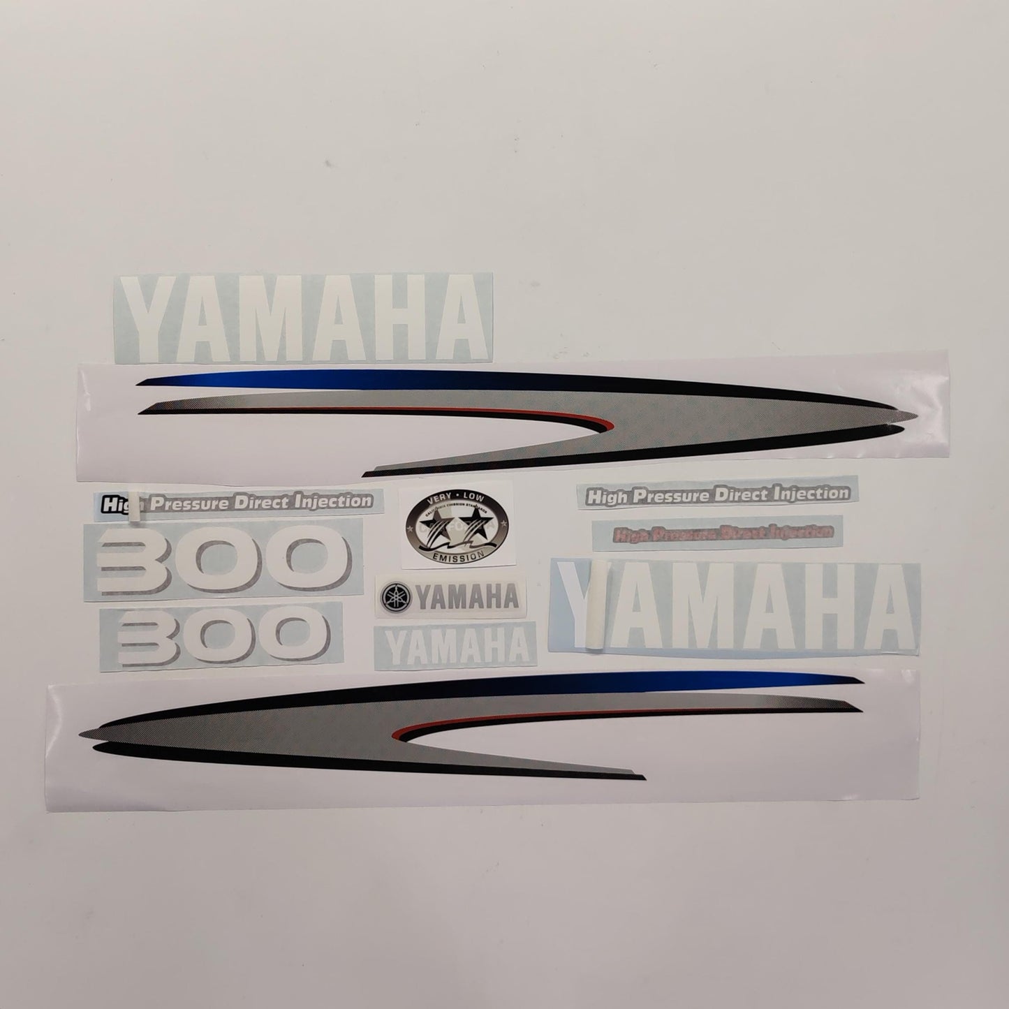 Yamaha 300 HPDI (2002-2006) Aftermarket Replacement Outboard Decal Sticker Set / Reproduction