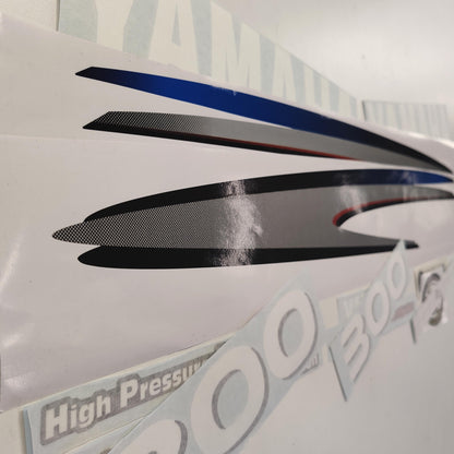 Yamaha 300 HPDI (2002-2006) Aftermarket Replacement Outboard Decal Sticker Set / Reproduction