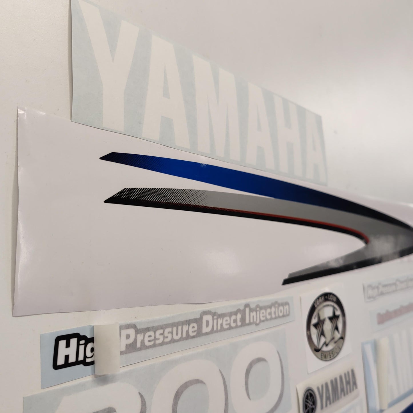 Yamaha 300 HPDI (2002-2006) Aftermarket Replacement Outboard Decal Sticker Set / Reproduction