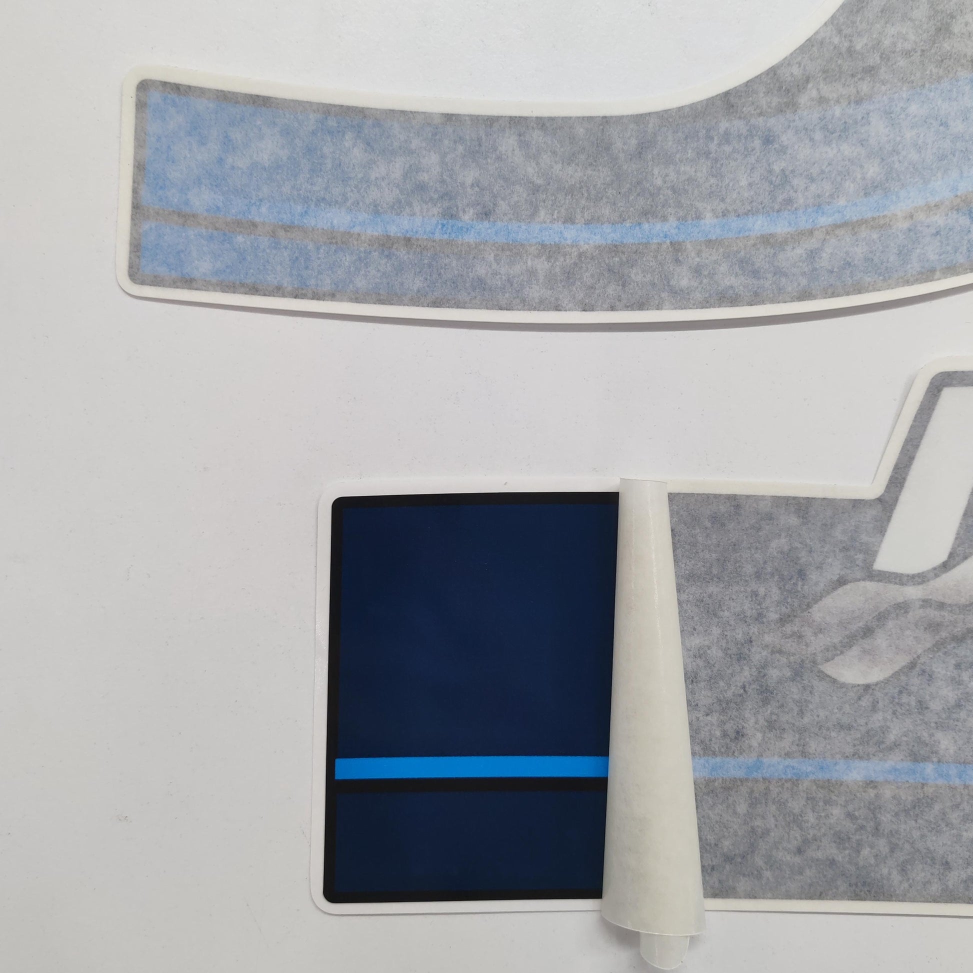 Mercury 75 Two Stroke (2004-2005) Blue Aftermarket Replacement Outboard Decal / Aufkleber / Adesivo / Sticker / Decals Set