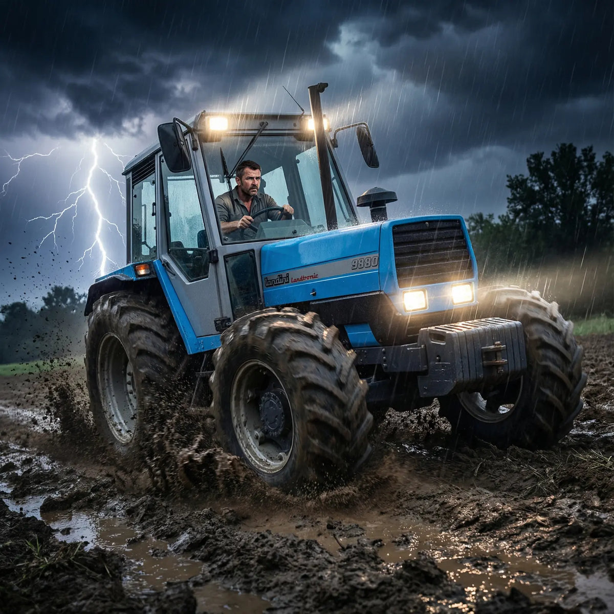 Landini tractor decals collection