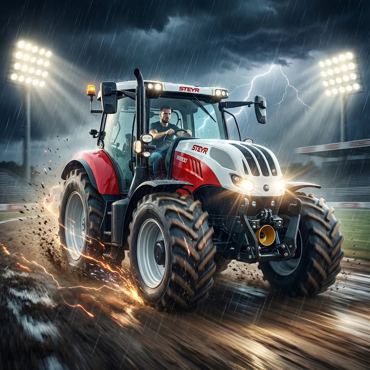 Steyr tractor decals collection