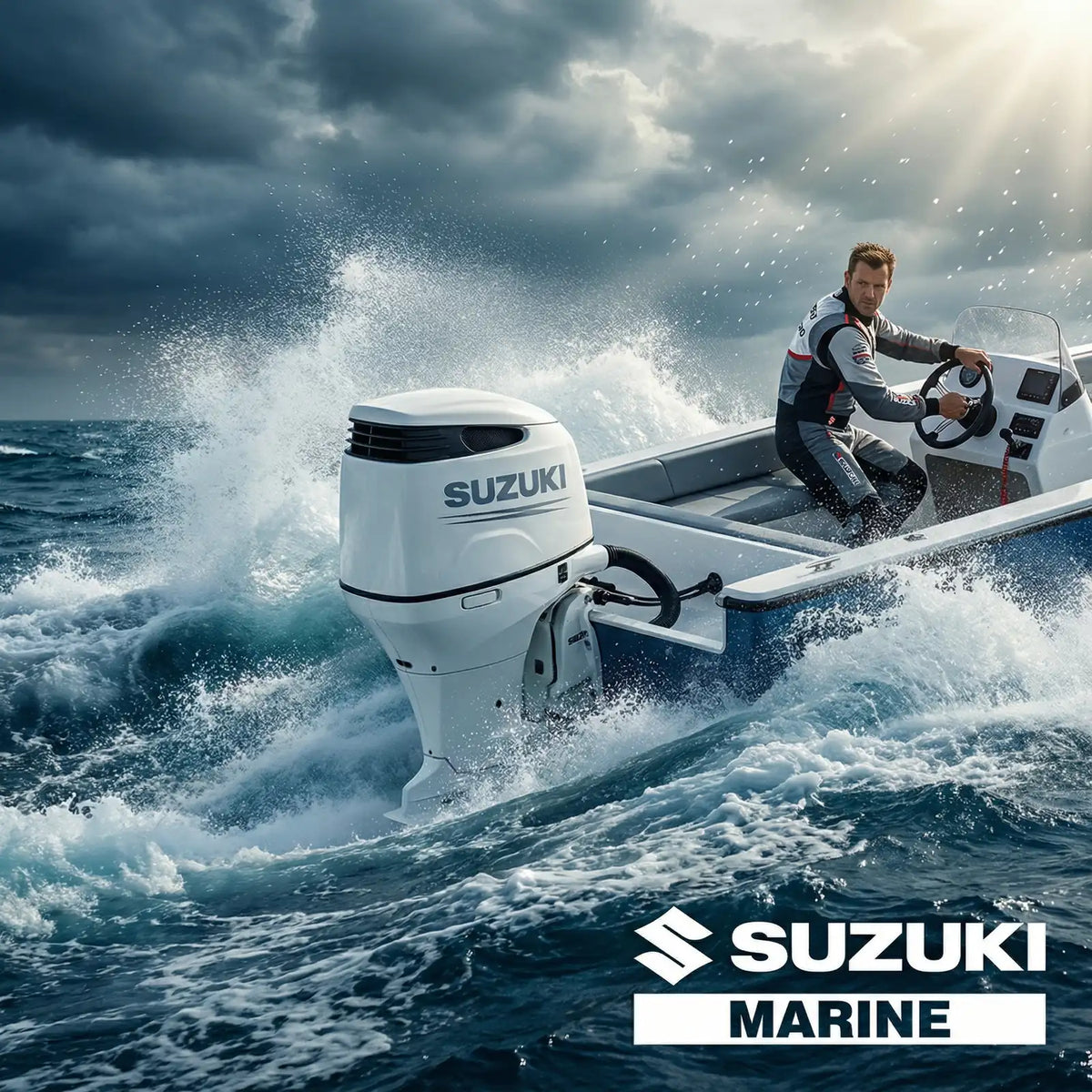 Suzuki outboard decals collection